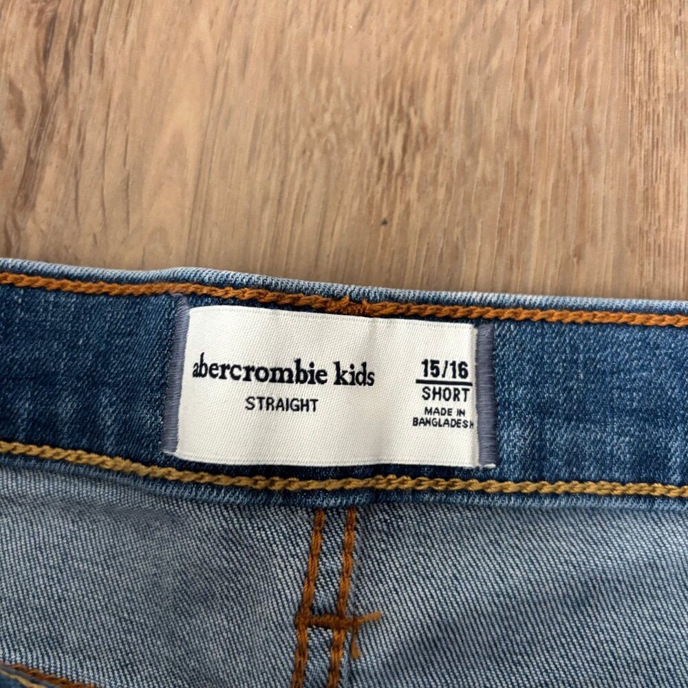 Abercrombie Kids Straight Jean - 15/16 Short - Picture 7 of 8